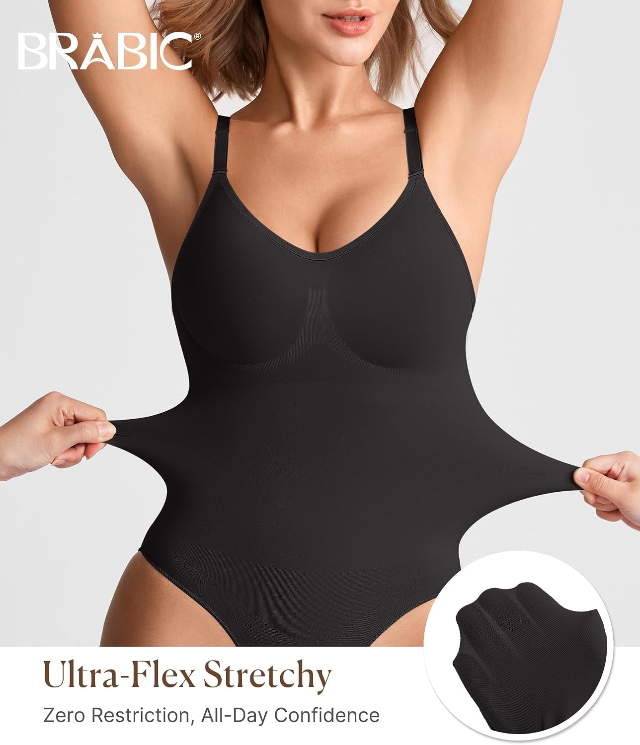 Tummy Control Shapewear for Women Seamless Shapewear Bodysuit Body Shaper Waist Trainer Body Suit